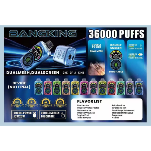 36K puff bang 36000 vape sekali pakai pod grosir